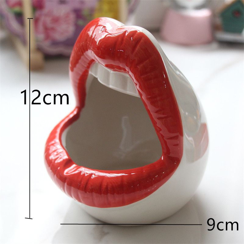 Creative Cute Cartoon Ceramic Ashtray, Ins Style Trendy Personalized Slipper Design, Home Gift for Boyfriend