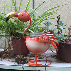 Super Cute Creative Iron Art Animal Flower Pot, Garden Courtyard Balcony Home School Desktop Decor