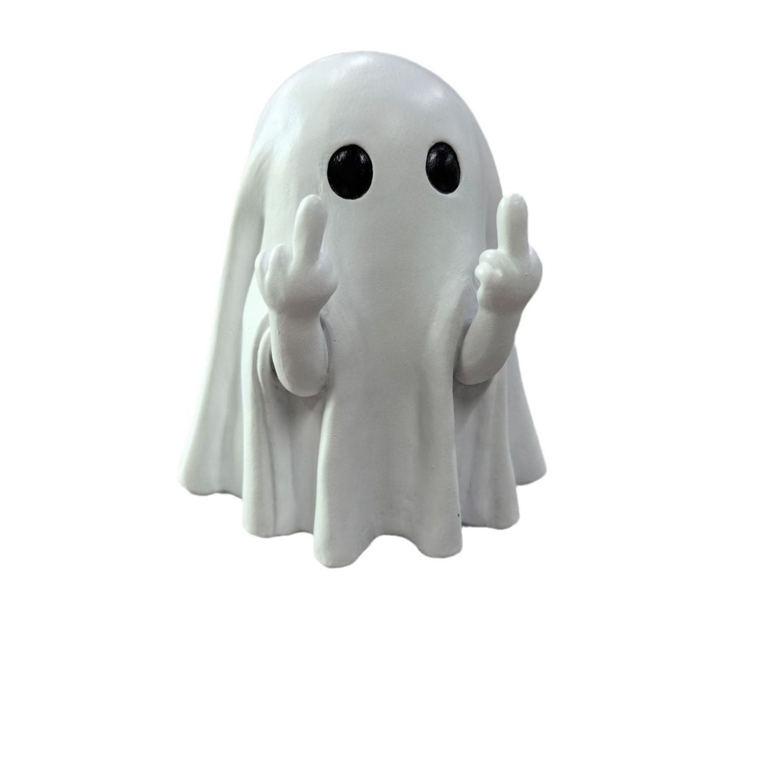 New Cute Creative Flipping Finger Ghost Figurine, Provocative Desktop Decor, Friend Birthday Gift