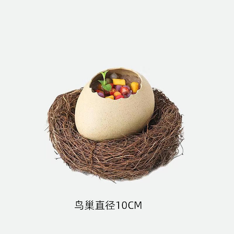 Creative Ceramic Bowl, Same Style Instant Noodle / Dessert / Steamed Egg Bowl, Restaurant Tableware Decor