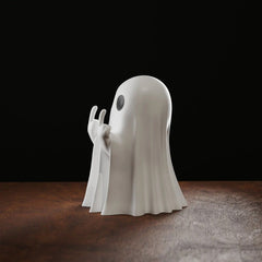 New Cute Creative Flipping Finger Ghost Figurine, Provocative Desktop Decor, Friend Birthday Gift