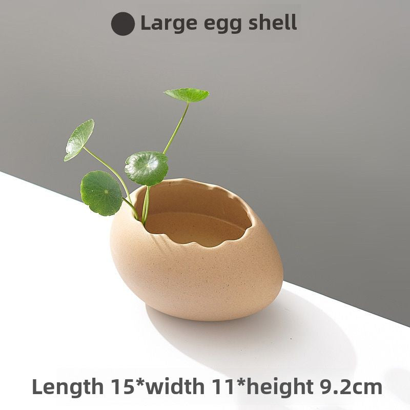 Creative Ceramic Hydroponic Pothos Vase, Indoor Home Flower Arrangement Planter Vessel Decoration