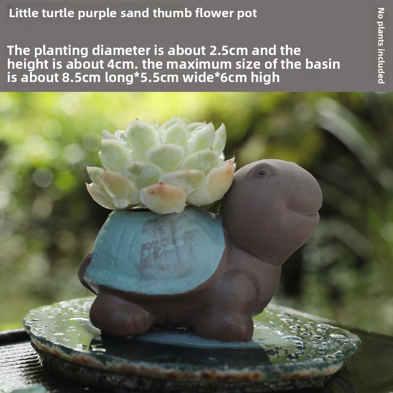 Hot Item Cute Creative Mini Personalized Goldfish Shape Ceramic Succulent Pot