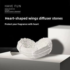 Cupid's Heart Flameless Aroma Diffuser Stone, High-End Bedroom Home Desktop Decoration, Gift/Party Favor