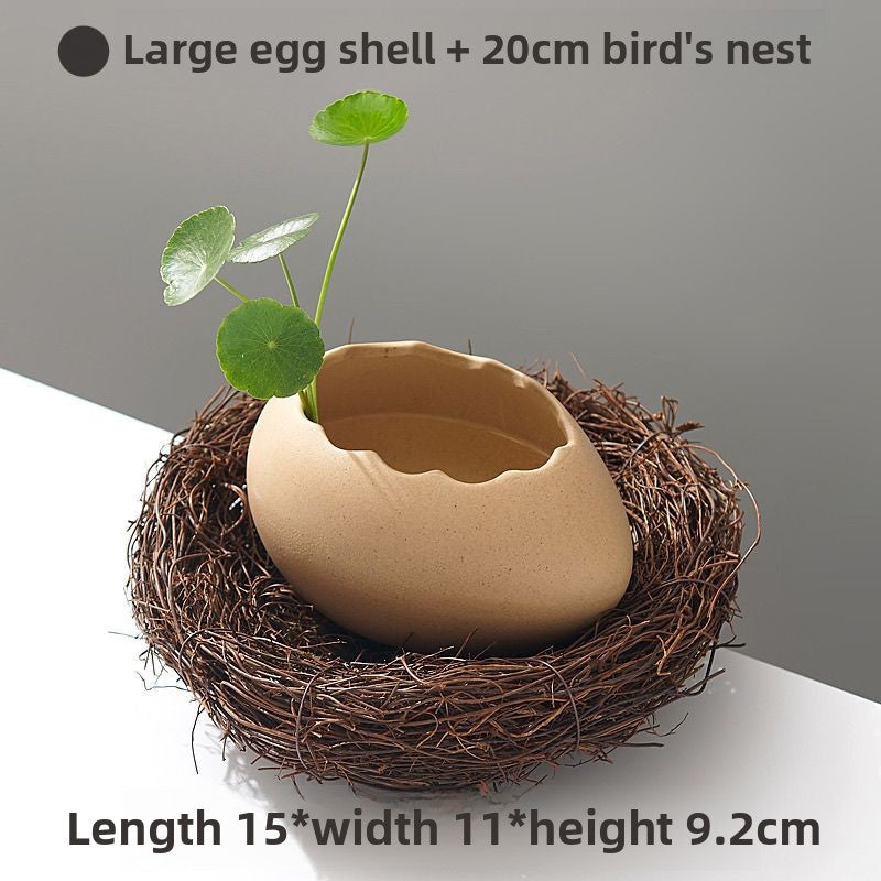 Creative Ceramic Hydroponic Pothos Vase, Indoor Home Flower Arrangement Planter Vessel Decoration
