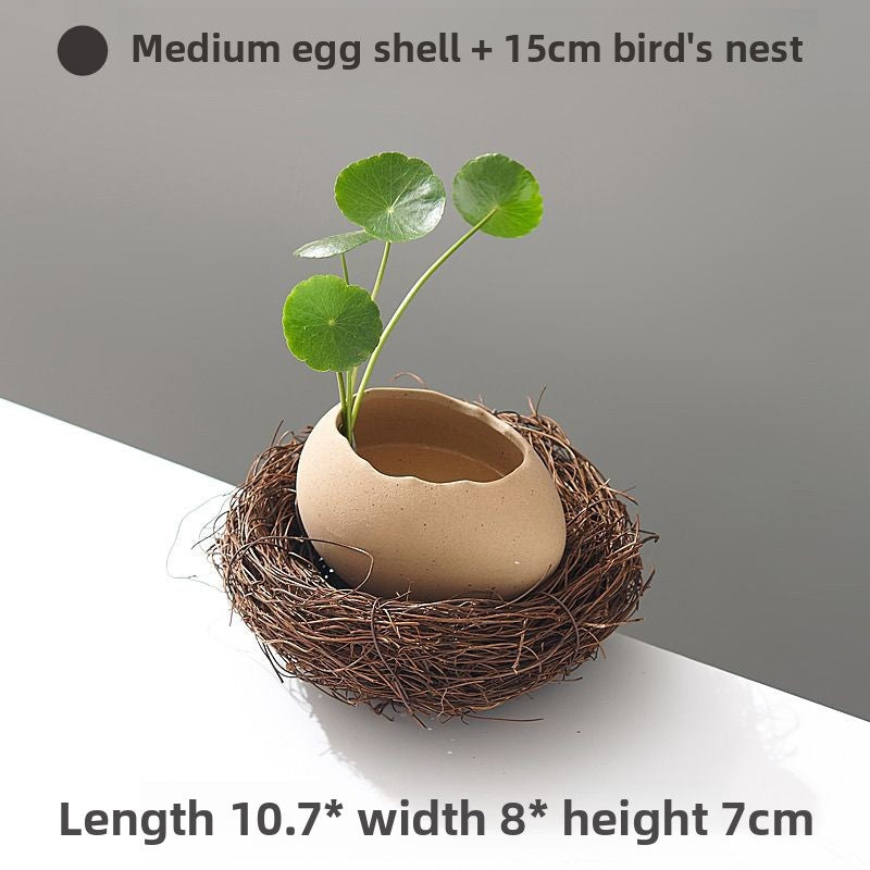 Creative Ceramic Hydroponic Pothos Vase, Indoor Home Flower Arrangement Planter Vessel Decoration